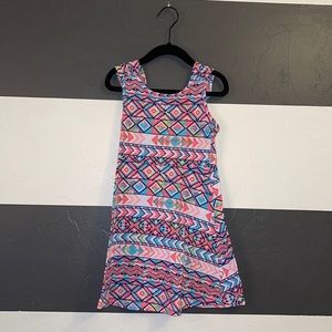 Pink & Violet Girls Dress